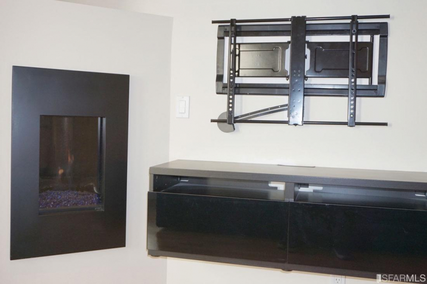 The in-wall heating unit adds charm and warmth. Resource #374464: image #7