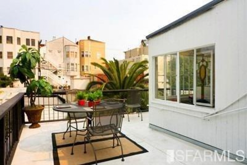 246A Top Flat - private outdoor deck from the master bedroom Resource #375029: image #32